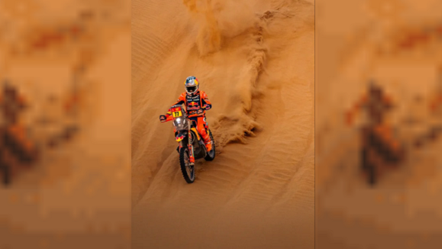 Luciano Benavides es el nuevo l&iacute;der del Dakar y sue&ntilde;a con la consagraci&oacute;n en motos