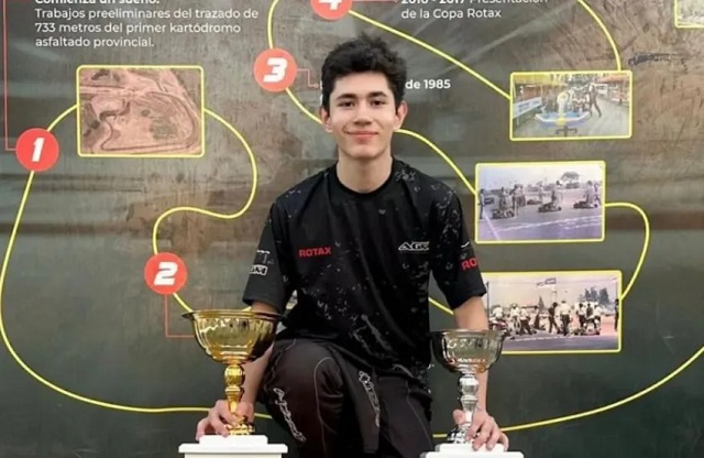 Promesa chaqueña: el piloto de 14 años, Bautista Acosta, debutará en el Top Race Junior