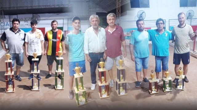 Bochas: San Bernardo festejo en torneo de bochas por tríos 