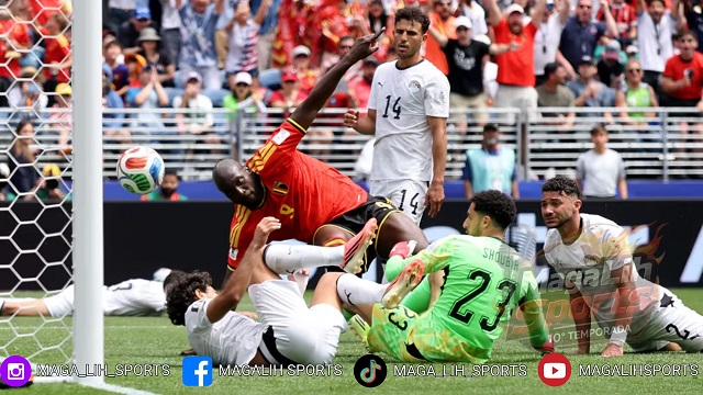 B&eacute;lgica y Egipto igualaron 1-1 en Seattle en el debut del Grupo G
