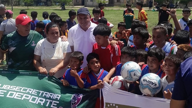 Resistencia Juega: Encuentro infantil de fútbol
