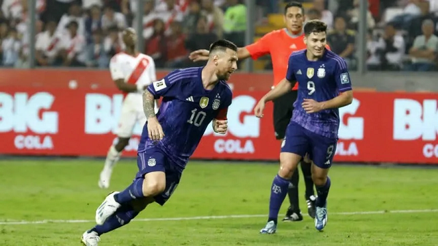Eliminatorias 2026: Con dos golazos de Messi, Argentina le ganó a Perú