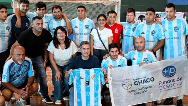 El Gobernador Zdero acompa&ntilde;&oacute; a Los Murci&eacute;lagos y fortaleci&oacute; el impulso al Deporte Inclusivo  