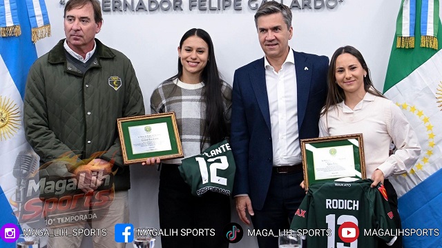 El Gobierno Provincial distingui&oacute; a las Rugbiers Chaque&ntilde;as de la Selecci&oacute;n Argentina 