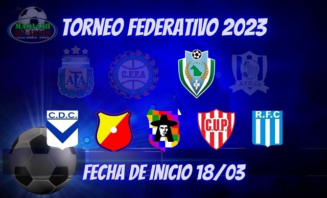 Torneo Federativo 2023: Por bajas, se suman Racing de Villa Berthet y El Fortín de Machagai