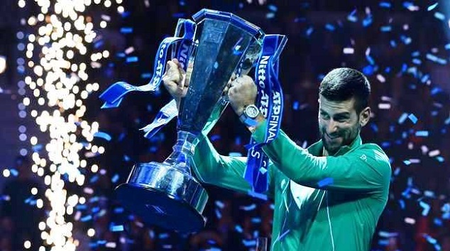 Tenis: Djokovic venció a Jannik Sinner y se consagró campeón del ATP Finals 2023