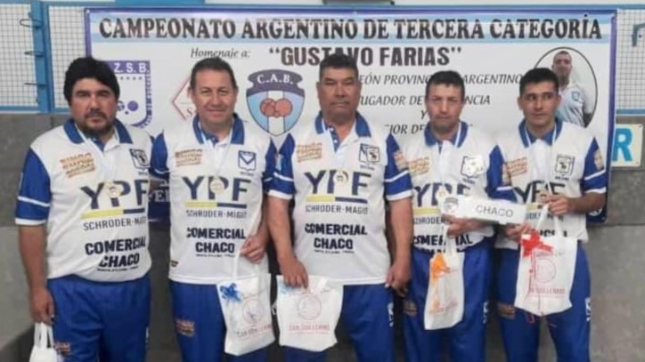 Chaco Campeón por dos del torneo Argentino de Bochas 
