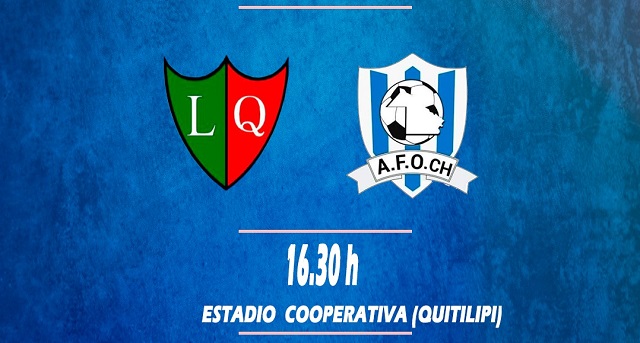 Copa Chaco: La Liga Quitilipense y Afoch juegan hoy lunes 