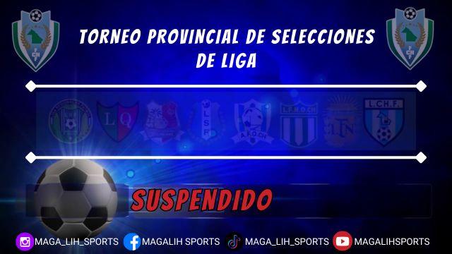 Futbol Juvenil: El Torneo provincial de selecciones de Liga Sub15 postergado