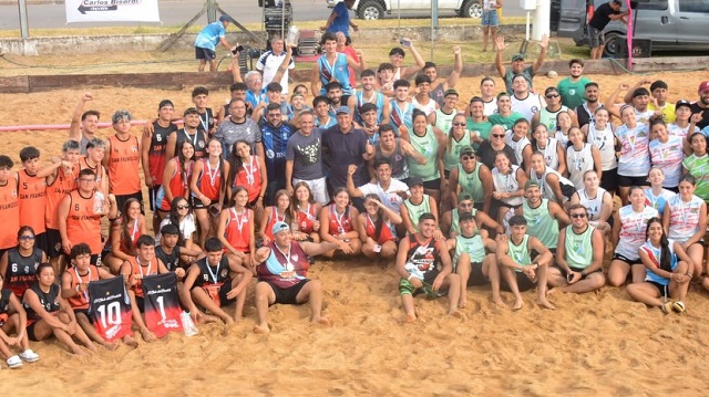 Con gran acompa&ntilde;amiento, Resistencia fue Sede del cierre del Arena 1000 Beach Handball Chaco 2026