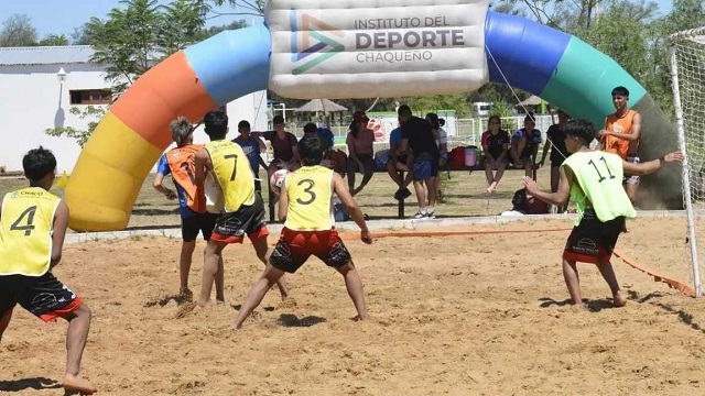 General Pinedo: Comenzaron los zonales de los Juegos Evita de Playa 2023