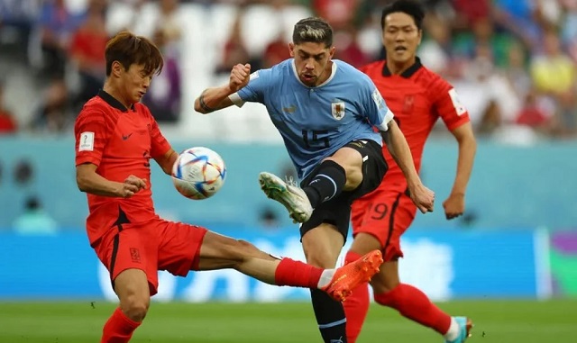 Qatar 2022: Uruguay y Corea del Sur igualaron sin emociones en el debut mundialista