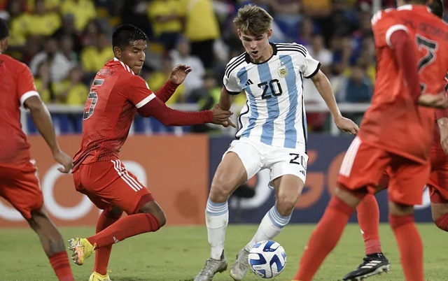 Sudamericano Sub20: Argentina venció a Perú y sigue en carrera
