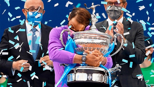 Tenis: Nadal venció a Tsitsipas y logró el duodécimo título en Barcelona