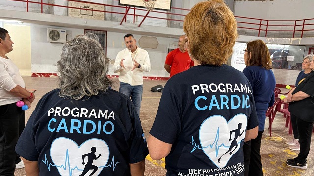 El Instituto del Deporte fortalece las actividades del programa de salud cardiovascular en centros de salud